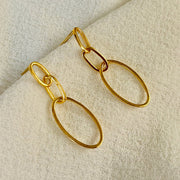 Paperclip Earrings - BombaeBlingJewels