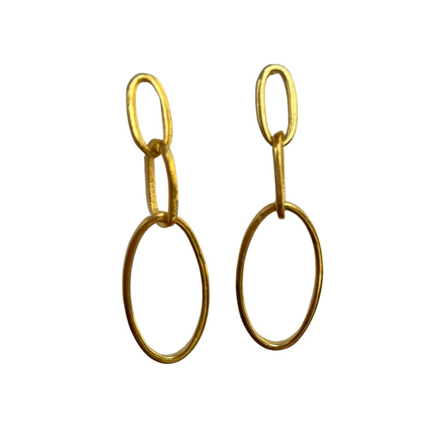 Paperclip Earrings - BombaeBlingJewels