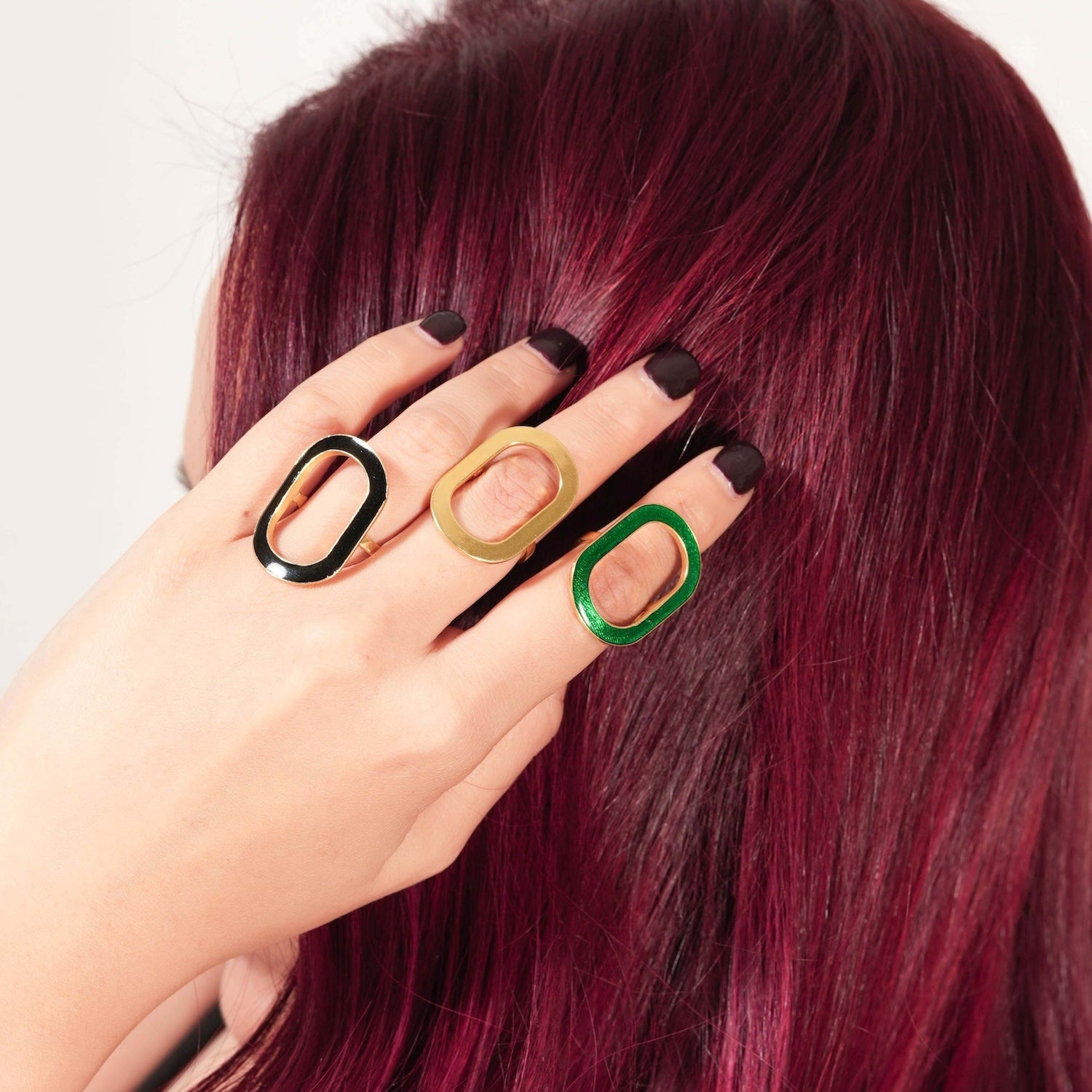 Ellipse Rings - BombaeBlingJewels