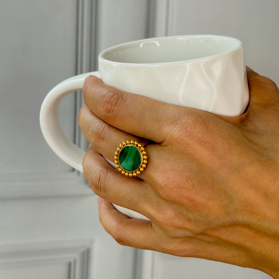 Malachite Ring