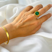 Malachite Ring