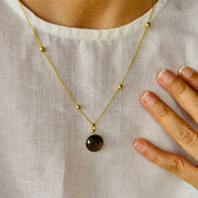 Orb Pendant and Chain