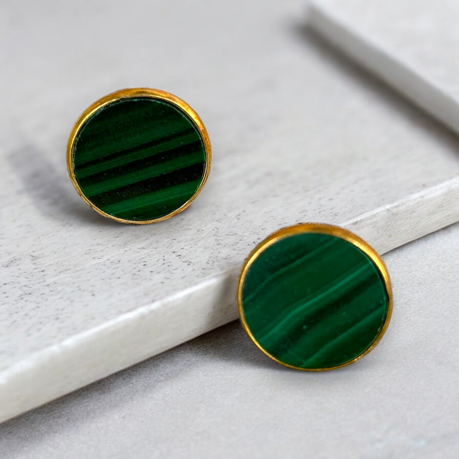 Malachite Studs